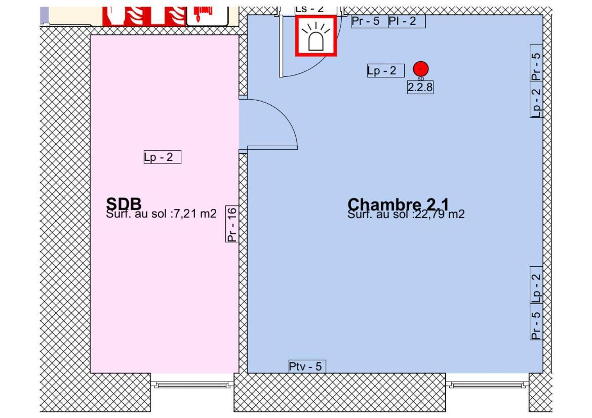 La Diligence Apartment Arsdorf Bilik gambar